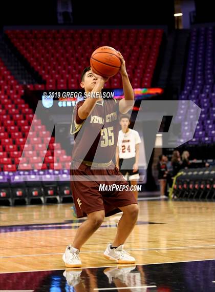 Thumbnail 2 in JV: Yuba City vs Marysville (@ Golden 1 Center) photogallery.