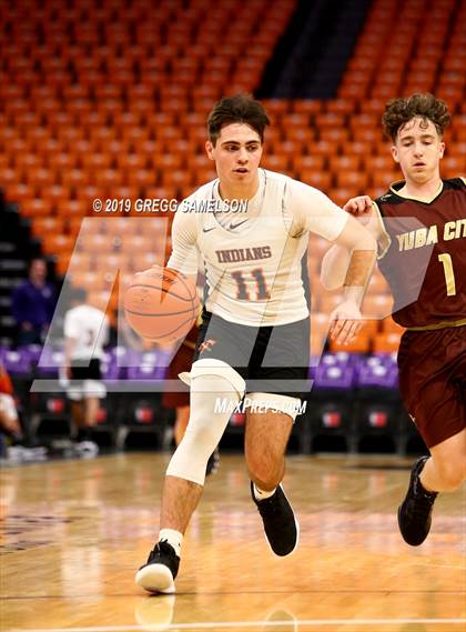 Thumbnail 3 in JV: Yuba City vs Marysville (@ Golden 1 Center) photogallery.