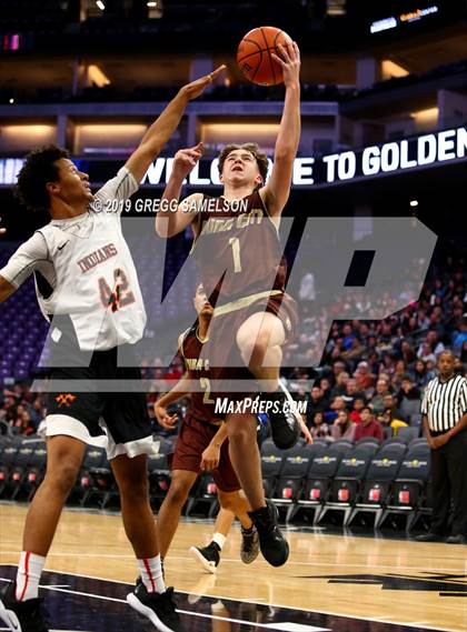 Thumbnail 3 in JV: Yuba City vs Marysville (@ Golden 1 Center) photogallery.