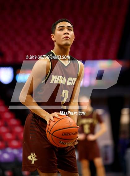 Thumbnail 3 in JV: Yuba City vs Marysville (@ Golden 1 Center) photogallery.