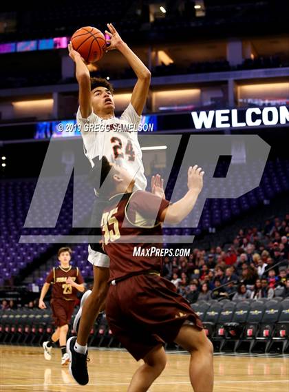 Thumbnail 2 in JV: Yuba City vs Marysville (@ Golden 1 Center) photogallery.