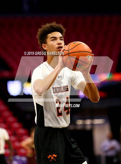 Thumbnail 2 in JV: Yuba City vs Marysville (@ Golden 1 Center) photogallery.