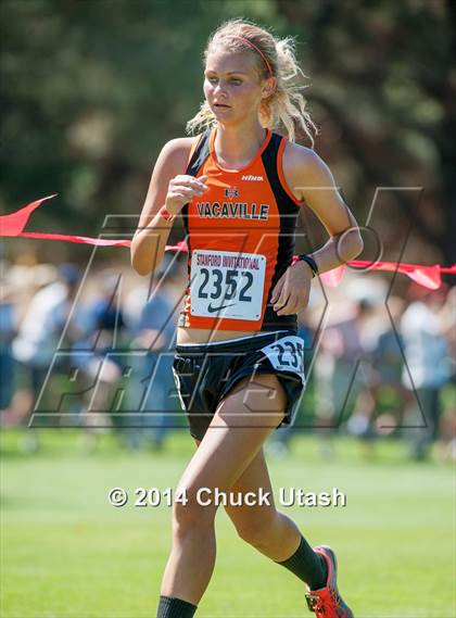 Thumbnail 2 in Stanford Invitational Girls 5K Division 2 Race photogallery.