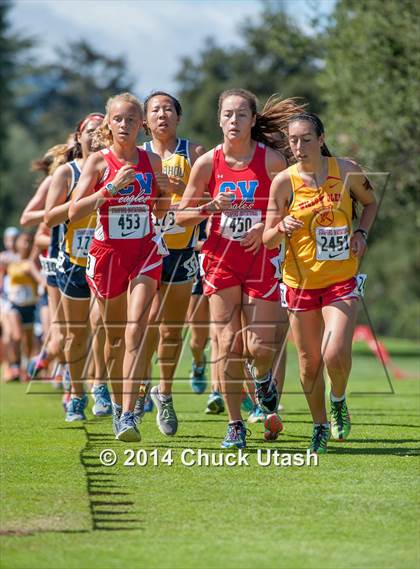 Thumbnail 2 in Stanford Invitational Girls 5K Division 2 Race photogallery.