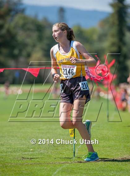 Thumbnail 2 in Stanford Invitational Girls 5K Division 2 Race photogallery.