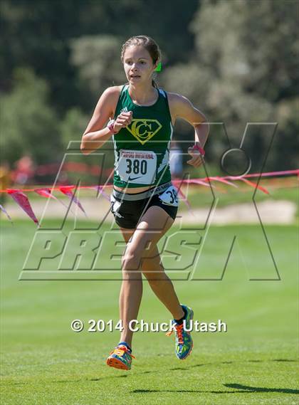 Thumbnail 1 in Stanford Invitational Girls 5K Division 2 Race photogallery.
