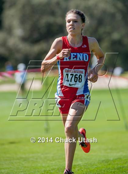 Thumbnail 1 in Stanford Invitational Girls 5K Division 2 Race photogallery.