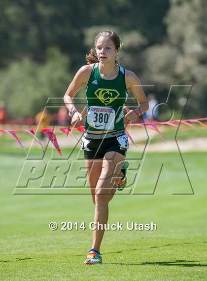 Thumbnail 2 in Stanford Invitational Girls 5K Division 2 Race photogallery.