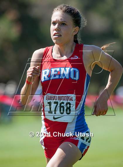 Thumbnail 2 in Stanford Invitational Girls 5K Division 2 Race photogallery.