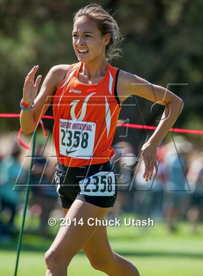 Thumbnail 3 in Stanford Invitational Girls 5K Division 2 Race photogallery.