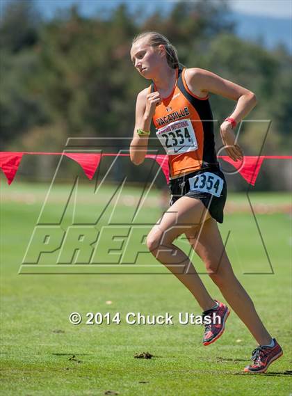 Thumbnail 1 in Stanford Invitational Girls 5K Division 2 Race photogallery.