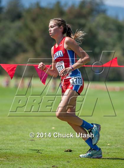 Thumbnail 1 in Stanford Invitational Girls 5K Division 2 Race photogallery.