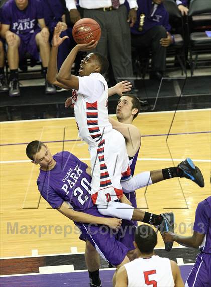 Thumbnail 2 in Dublin vs. College Park (CIF NorCal Regional D2 Final) photogallery.