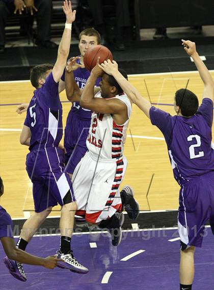 Thumbnail 2 in Dublin vs. College Park (CIF NorCal Regional D2 Final) photogallery.