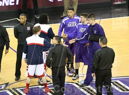 Thumbnail 3 in Dublin vs. College Park (CIF NorCal Regional D2 Final) photogallery.