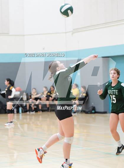 Thumbnail 3 in Arete Prep vs Tempe Prep (Epic Tourneys Volleyball Invite) photogallery.