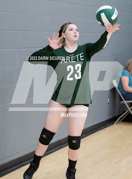 Thumbnail 2 in Arete Prep vs Tempe Prep (Epic Tourneys Volleyball Invite) photogallery.