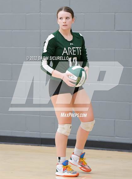 Thumbnail 3 in Arete Prep vs Tempe Prep (Epic Tourneys Volleyball Invite) photogallery.