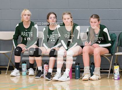 Thumbnail 2 in Arete Prep vs Tempe Prep (Epic Tourneys Volleyball Invite) photogallery.