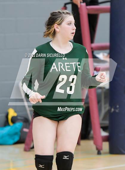 Thumbnail 2 in Arete Prep vs Tempe Prep (Epic Tourneys Volleyball Invite) photogallery.
