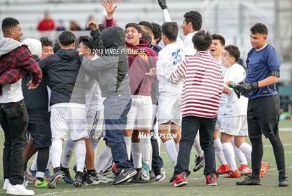 Thumbnail 2 in Robert F. Kennedy Community vs. Smidt Tech (CIF LACS D3 Final) photogallery.