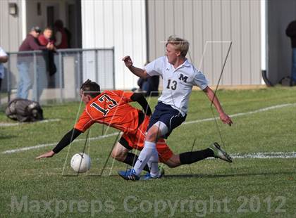 Thumbnail 2 in Mt. Vernon vs Marion (Class 2A Regional Finals) photogallery.