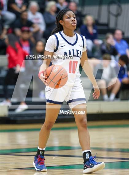 Thumbnail 2 in Coppell vs. Allen (UIL 6A Girls Basketball Bi-District) photogallery.