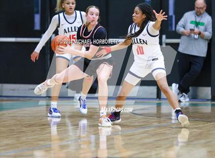 Thumbnail 3 in Coppell vs. Allen (UIL 6A Girls Basketball Bi-District) photogallery.