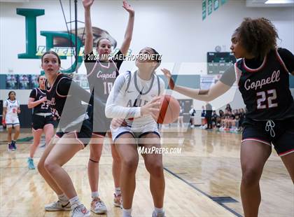 Thumbnail 1 in Coppell vs. Allen (UIL 6A Girls Basketball Bi-District) photogallery.