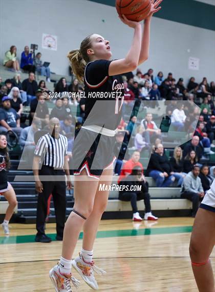 Thumbnail 1 in Coppell vs. Allen (UIL 6A Girls Basketball Bi-District) photogallery.