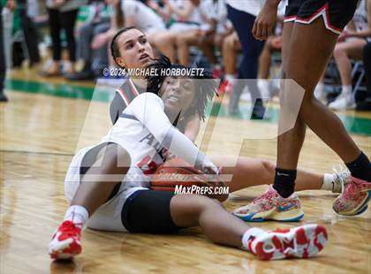 Thumbnail 2 in Coppell vs. Allen (UIL 6A Girls Basketball Bi-District) photogallery.