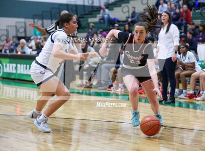 Thumbnail 1 in Coppell vs. Allen (UIL 6A Girls Basketball Bi-District) photogallery.