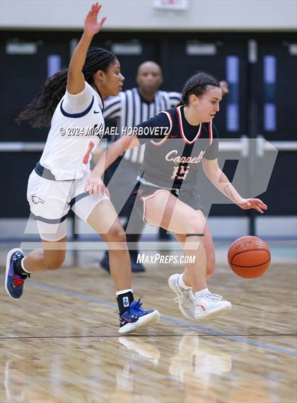 Thumbnail 3 in Coppell vs. Allen (UIL 6A Girls Basketball Bi-District) photogallery.