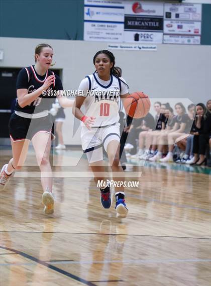 Thumbnail 2 in Coppell vs. Allen (UIL 6A Girls Basketball Bi-District) photogallery.