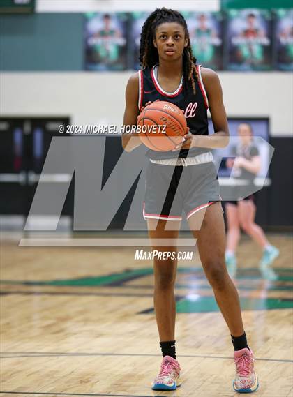 Thumbnail 1 in Coppell vs. Allen (UIL 6A Girls Basketball Bi-District) photogallery.