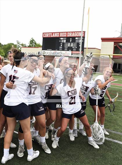 Thumbnail 3 in Honeoye Falls-Lima vs. Cold Spring Harbor (NYSPHSAA Class C Final) photogallery.