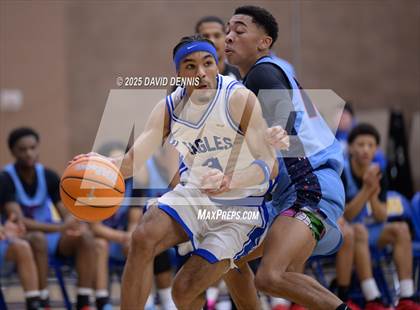 Thumbnail 2 in Destiny Christian Academy @ Bakersfield Christian (Meet in the Middle Classic) photogallery.