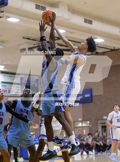 Thumbnail 3 in Destiny Christian Academy @ Bakersfield Christian (Meet in the Middle Classic) photogallery.