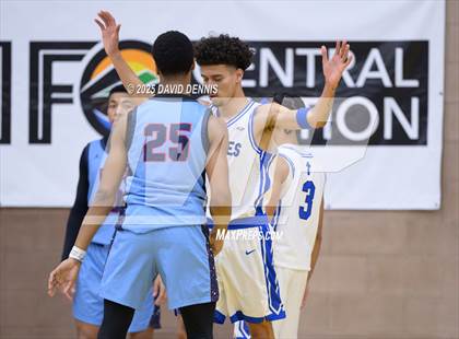 Thumbnail 1 in Destiny Christian Academy @ Bakersfield Christian (Meet in the Middle Classic) photogallery.