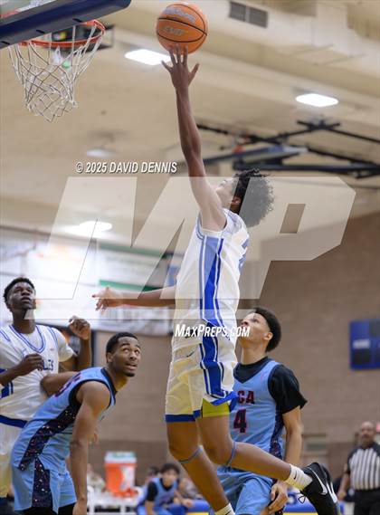 Thumbnail 2 in Destiny Christian Academy @ Bakersfield Christian (Meet in the Middle Classic) photogallery.