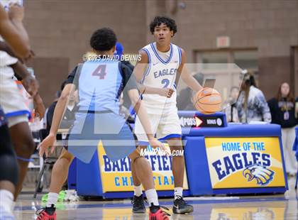 Thumbnail 2 in Destiny Christian Academy @ Bakersfield Christian (Meet in the Middle Classic) photogallery.