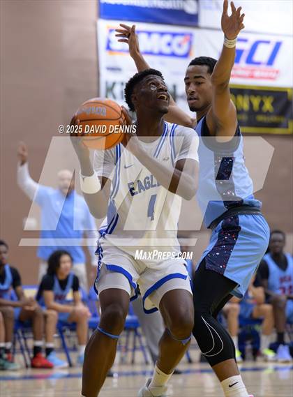 Thumbnail 2 in Destiny Christian Academy @ Bakersfield Christian (Meet in the Middle Classic) photogallery.