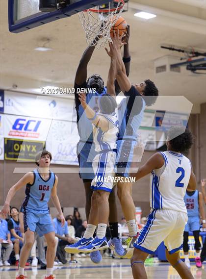 Thumbnail 2 in Destiny Christian Academy @ Bakersfield Christian (Meet in the Middle Classic) photogallery.