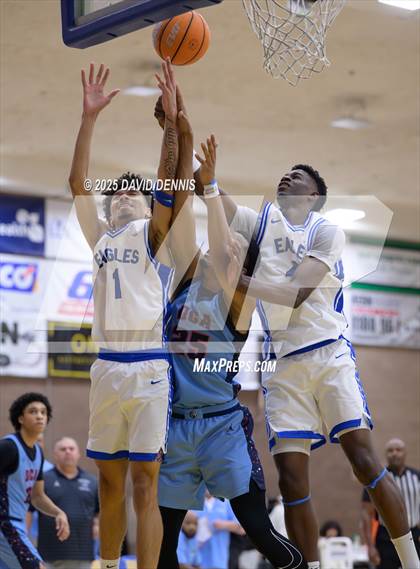 Thumbnail 2 in Destiny Christian Academy @ Bakersfield Christian (Meet in the Middle Classic) photogallery.