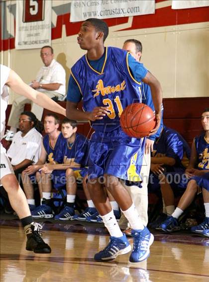 Thumbnail 1 in Bonita vs. Bishop Amat (Covina Christmas Classic) photogallery.
