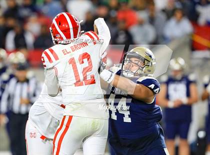 Thumbnail 1 in Mater Dei vs St John Bosco (CIF SS Div 1 Final) photogallery.