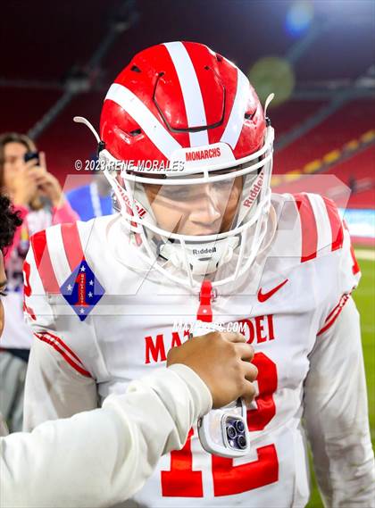 Thumbnail 3 in Mater Dei vs St John Bosco (CIF SS Div 1 Final) photogallery.