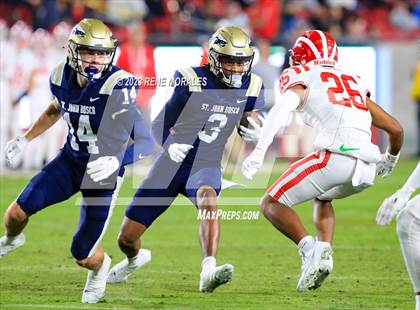 Thumbnail 2 in Mater Dei vs St John Bosco (CIF SS Div 1 Final) photogallery.