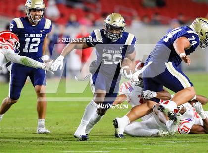Thumbnail 3 in Mater Dei vs St John Bosco (CIF SS Div 1 Final) photogallery.