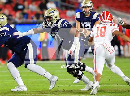 Thumbnail 1 in Mater Dei vs St John Bosco (CIF SS Div 1 Final) photogallery.